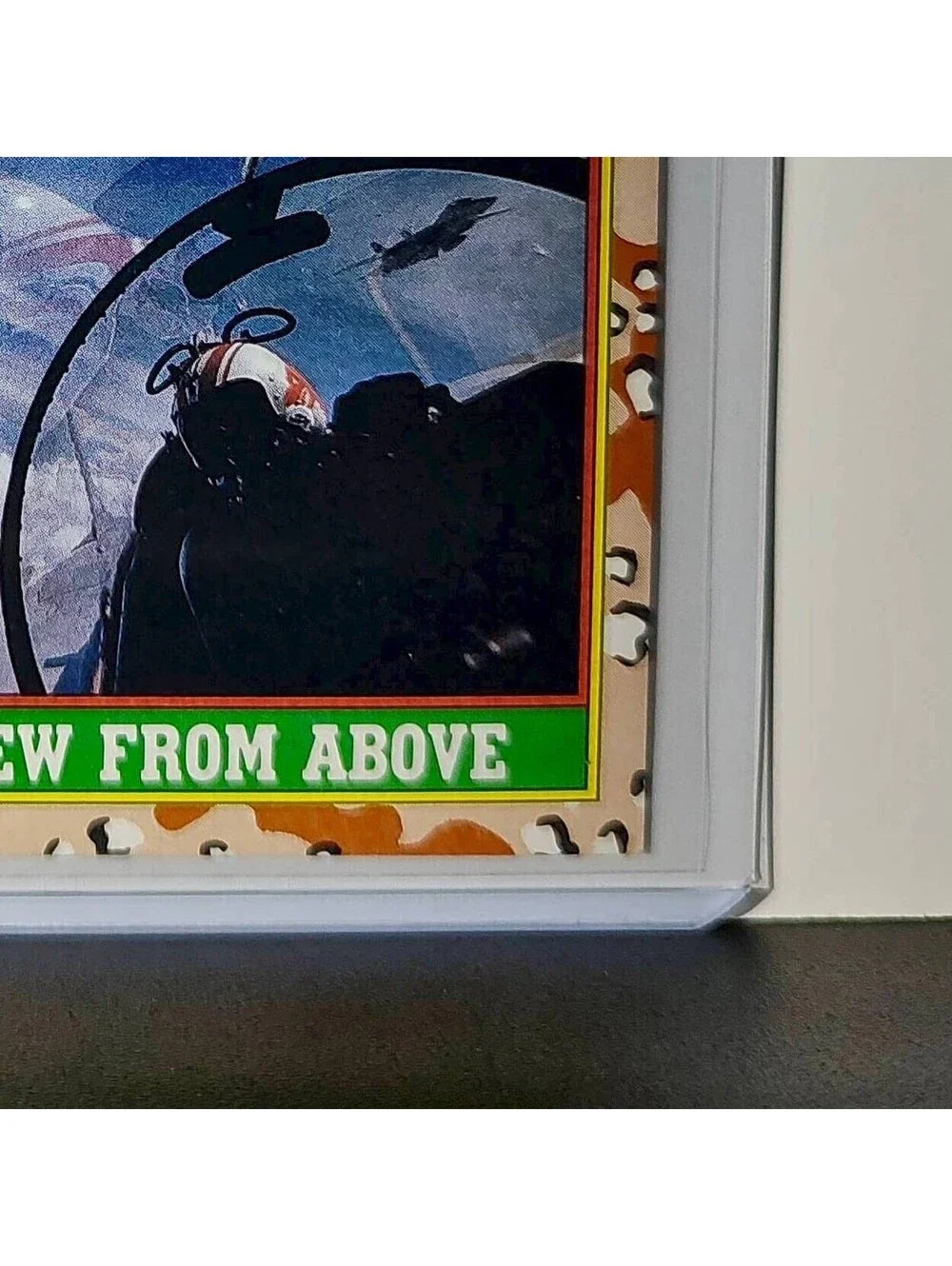The View from Above 1991 Topps Desert Storm #81 Card - Picture 6 of 10